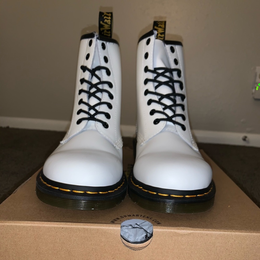 BRAND NEW Doc Martens White